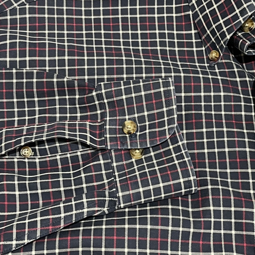 Brooks Brothers Dress Shirt Mens‎ Large Plaid Button Down Long sleeve - Picture 4 of 8